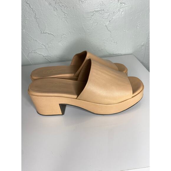 Seychelles Leather Heeled Mules - Picture 3 of 8